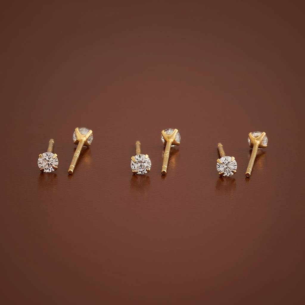 Kushal'S Fashion Jewellery  Plated Party 92.5 Sterling Silver Studs-164502 : 395449