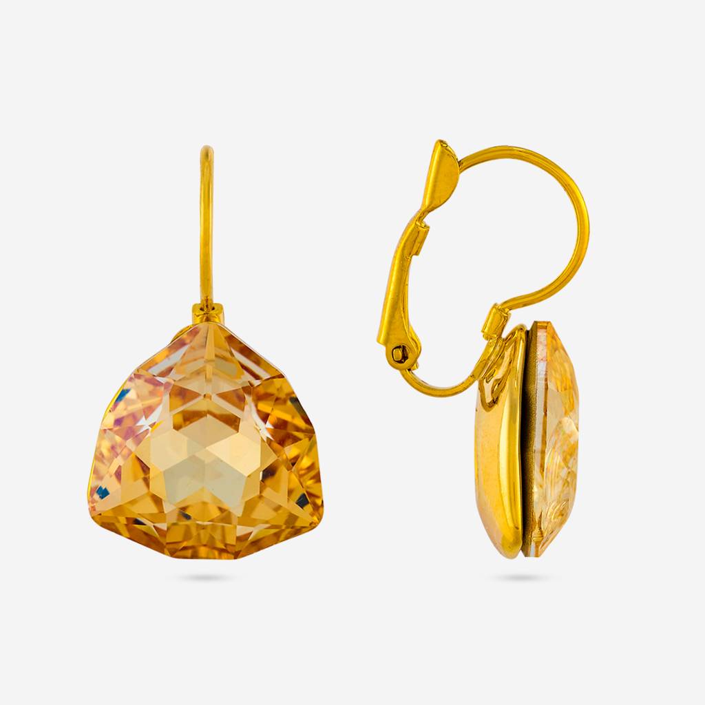 Kushal'S Fashion Jewellery -Plated Party Trendy Zircon Hoop Earrings -192737 : 455657