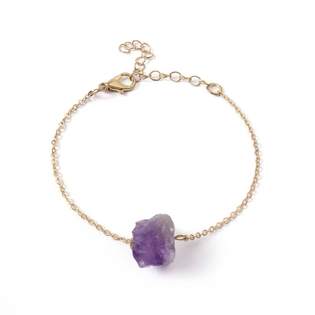 Stellar Monolith Of Spritual Growth Bracelet : BS14200-G-PPL