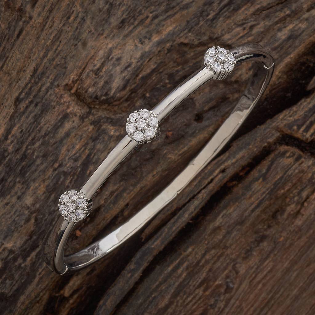 Kushal'S Fashion Jewellery  Plated Party Zircon Kada-186987 : 445626