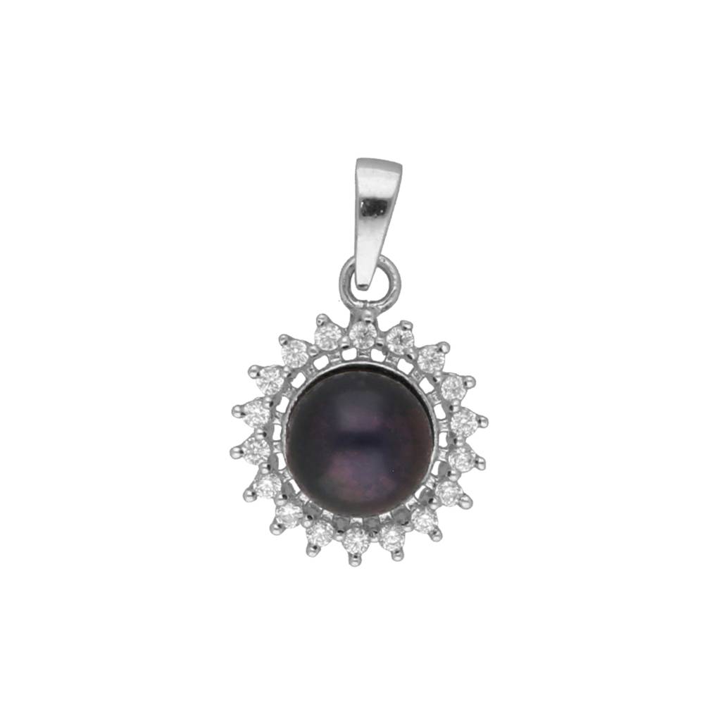 92.5 Silver Antara Simple Pearl Pendant : JPMAY-22-141