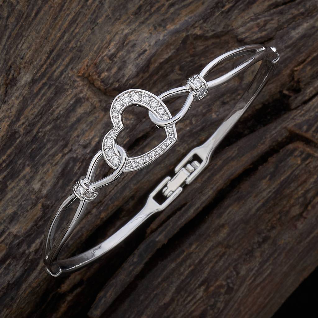 Kushal'S Fashion Jewellery Zircon Kada -171215 : 413519