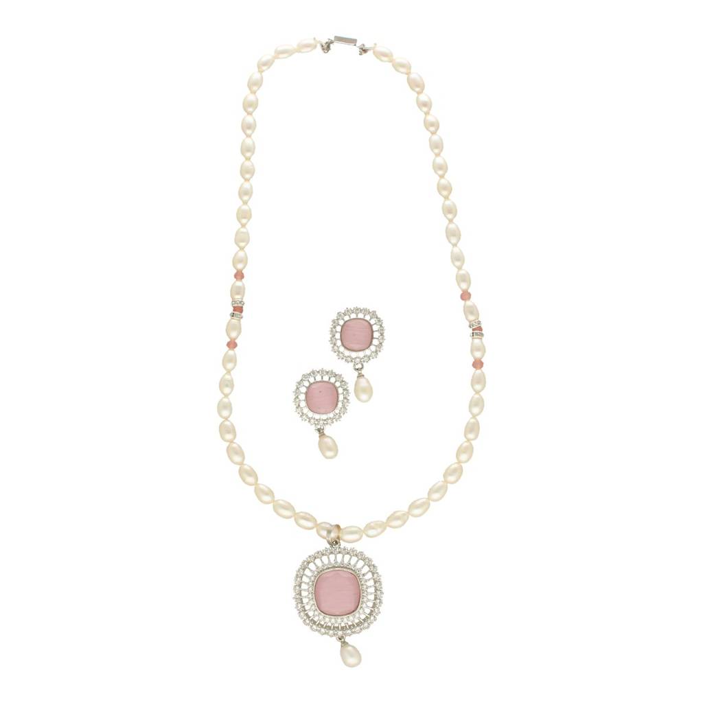 Ehan Pearl Necklace Set : JPSEP-24-017