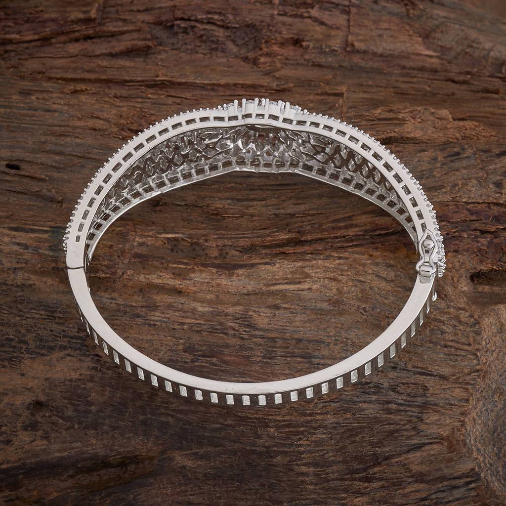 Kushal'S Fashion Jewellery  Plated Party Zircon Kada-178474 : 427457