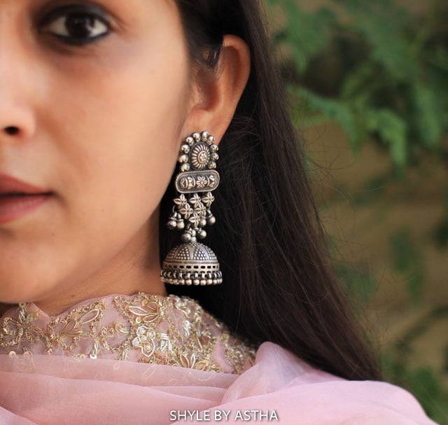 Jhumri Intricate Jali Jhumka : SE4013