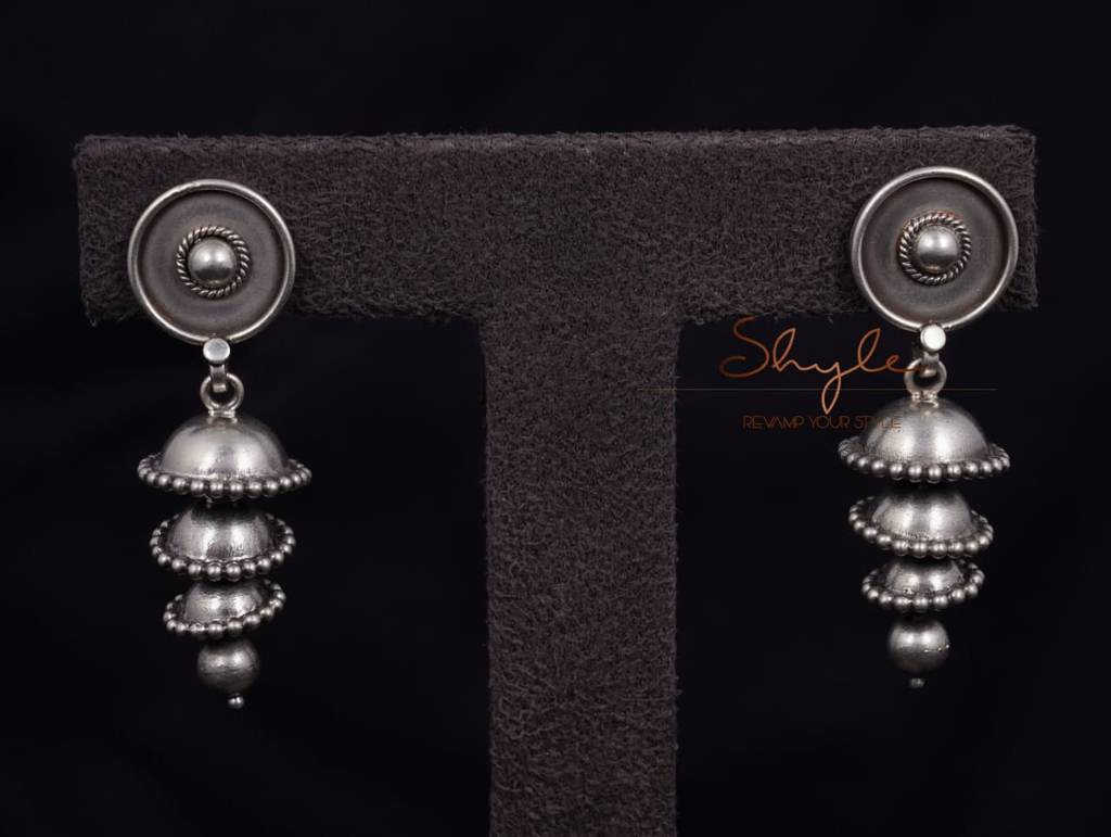 Moh Matte Versatile Layered Jhumki : SE1019