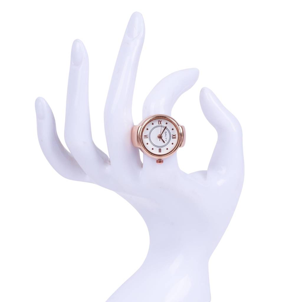 Girl Boss Salty Watch Ring - Rose Gold : RS12398