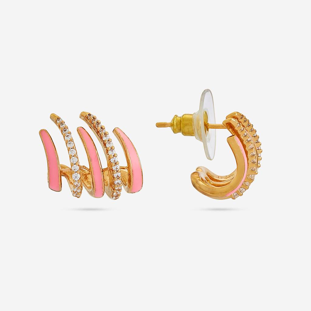 Kushal'S Fashion Jewellery Plated Party Trendy Zircon Studs-184798 : 448945