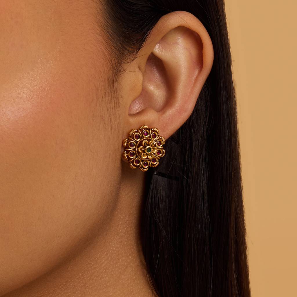 Kushal'S Fashion Jewellery Contemporary Studs Earrings-178634 : 427703