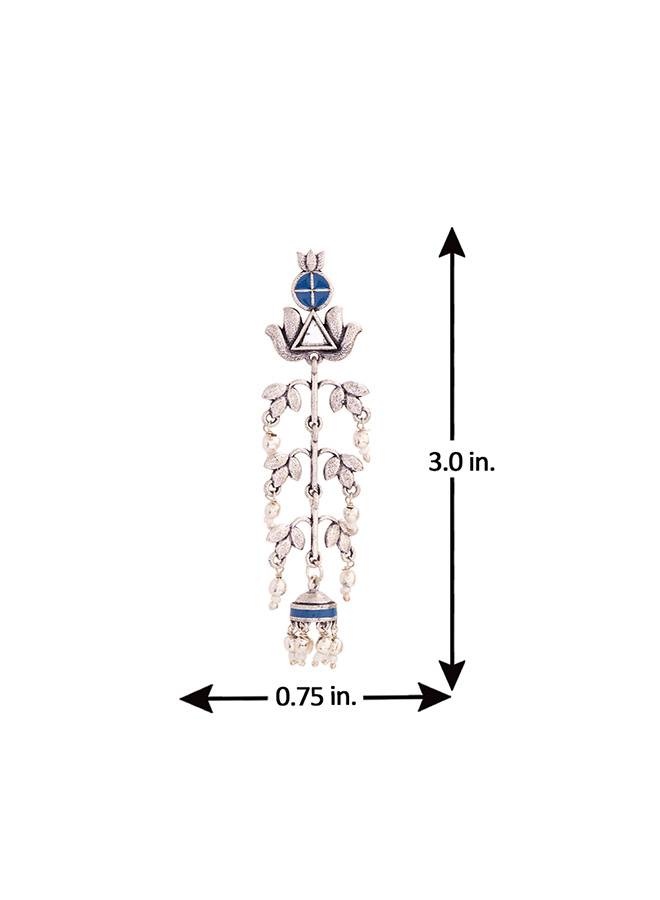 Indigo Affair Grapevine Earrings : 8905124024845