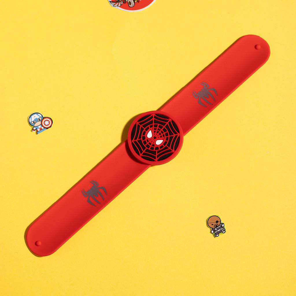 Eternz Certified Jewellery - Voylla Marvel Amazing Spiderman Web Wristband Kids Rakhi