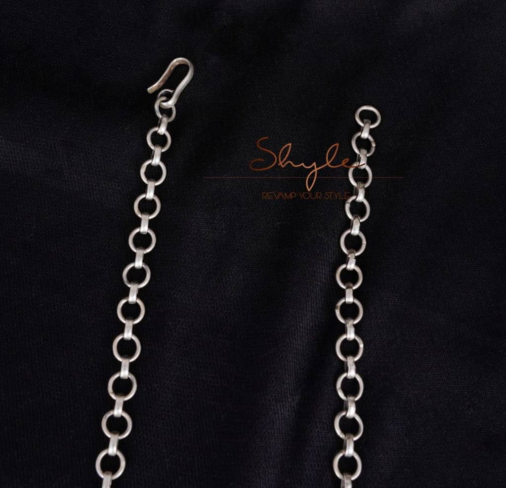 Moh Intricate Sea Shell Ghughri Drop Choker : SN3002