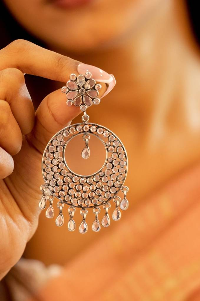 Essence Fine Scintillating Statement Chandbali : SE1102-1-1