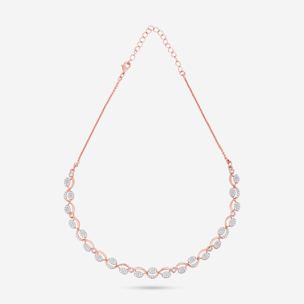 Plated Party Zircon Necklace Set -187593 : 446898