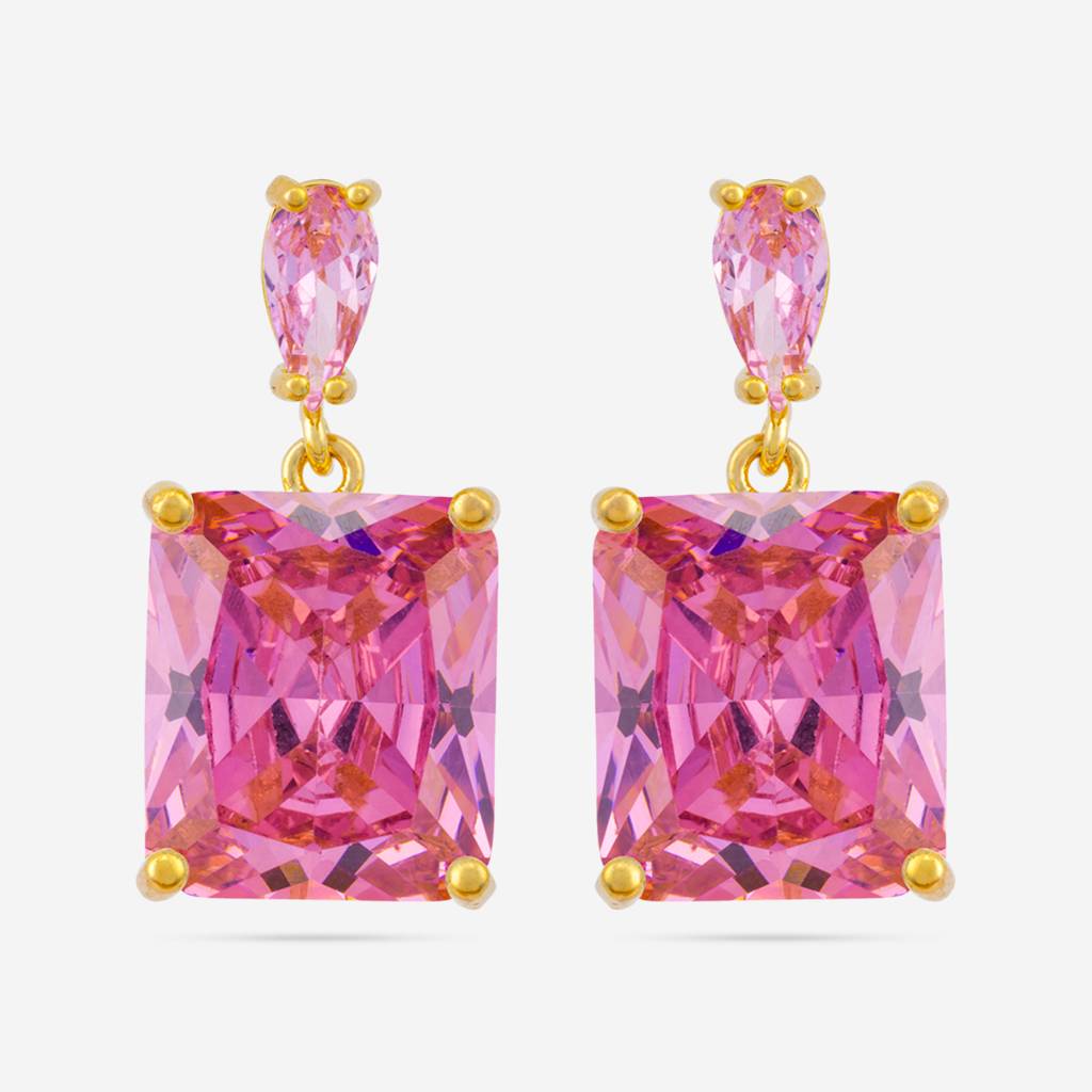 Kushal'S Fashion Jewellery Plated Party Trendy Zircon Drops-187438 : 446643