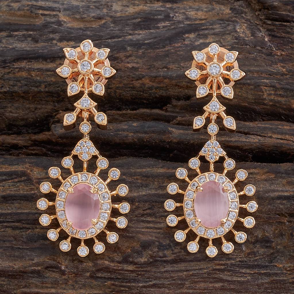 Kushal'S Fashion Jewellery Plated Party Wear Zircon Earring-175769 : 421342
