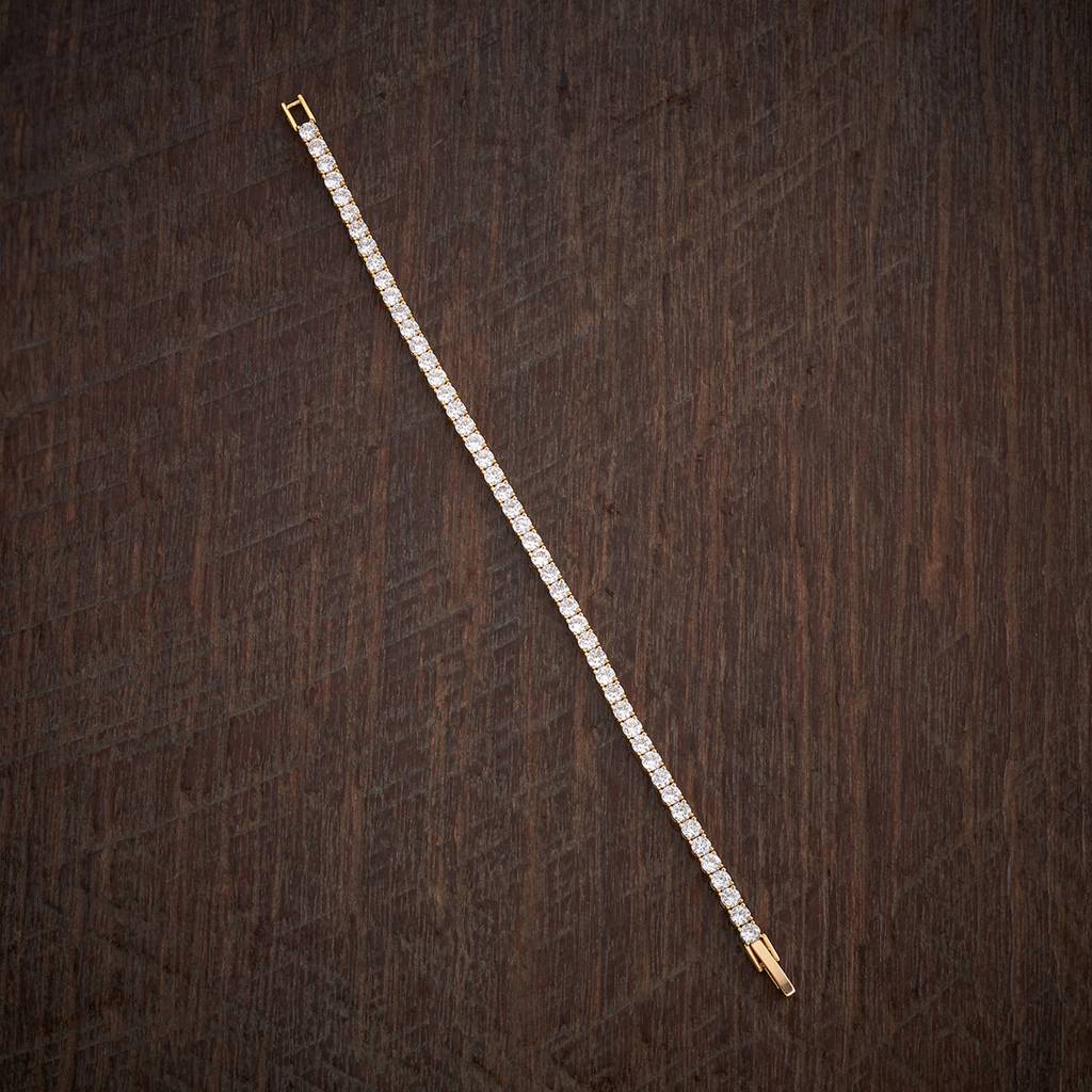 Kushal'S Fashion Jewellery Plated Party Zircon Bracelet -179986 : 430343