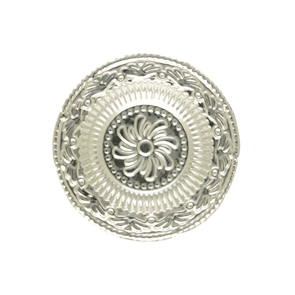 80% Purity-5 Grams Pooja Designer Silver Thali : JPAUG-25-117