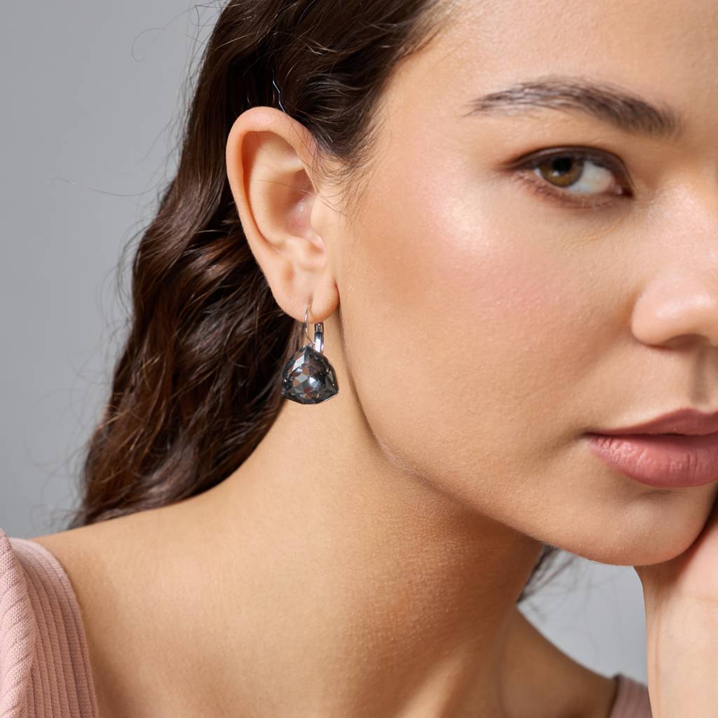 Kushal'S Fashion Jewellery -Plated Party Trendy Zircon Hoop Earrings -192737 : 455656