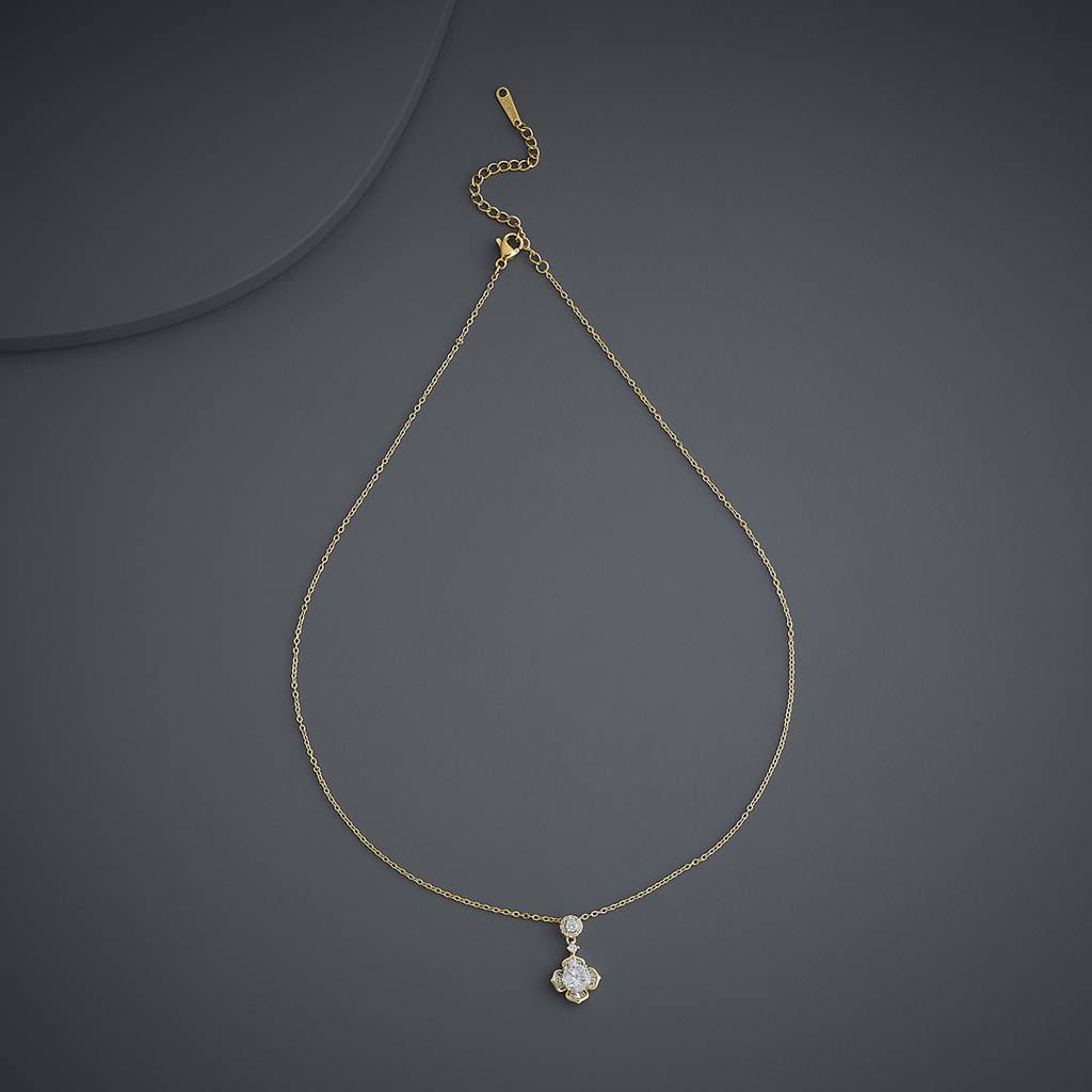 Kushal'S Fashion Jewellery  Party Trendy Pendant Chain Necklace-185838 : 443213