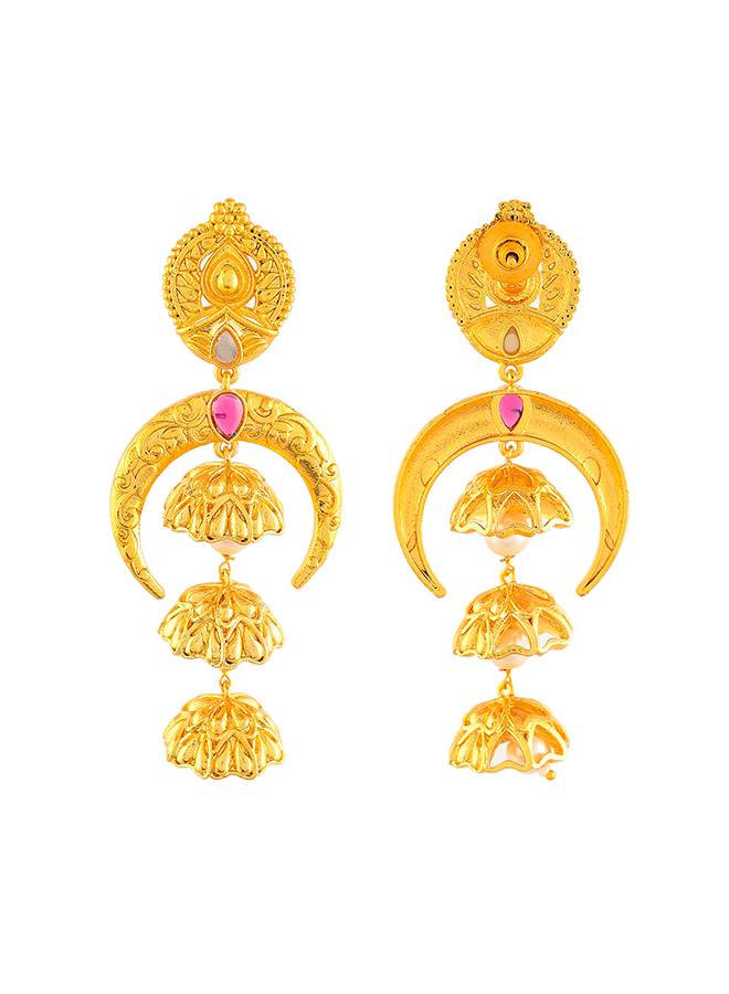 Aradhana Nandini Long Drop Jhumka : 8905124510645