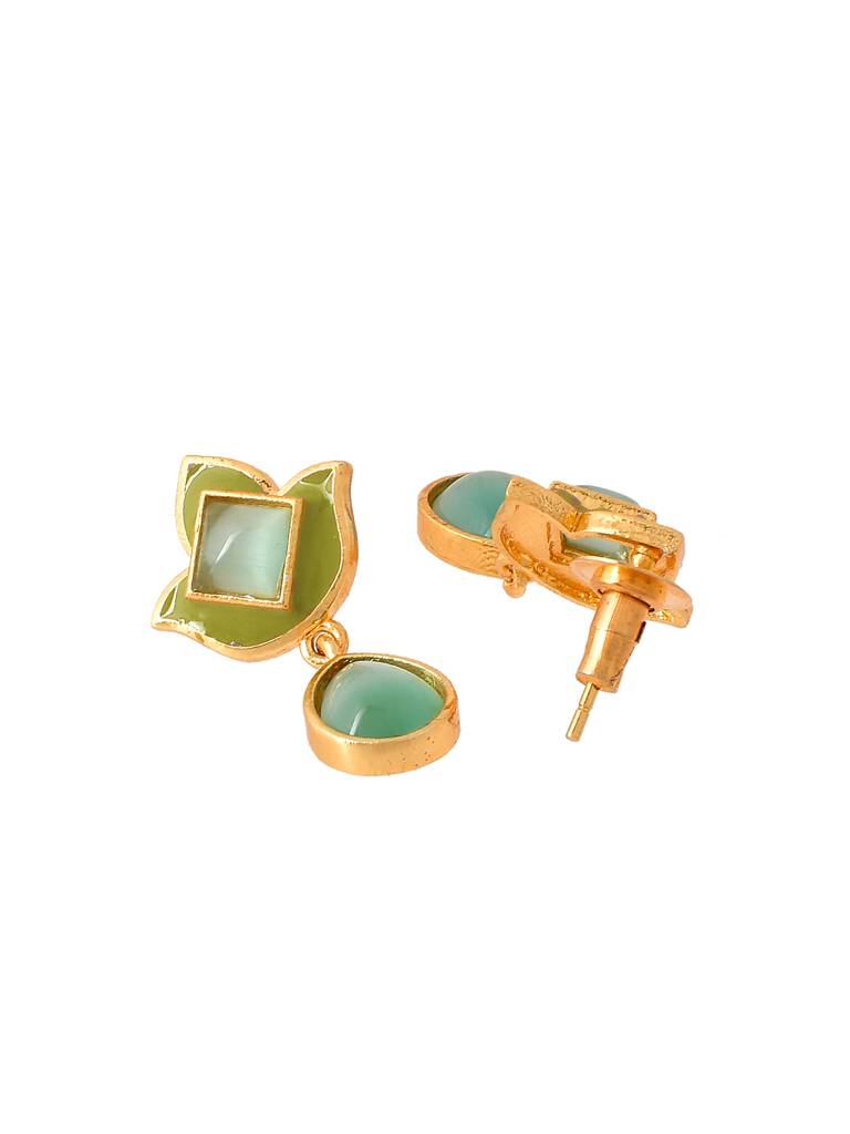Forever More Green Layered Necklace Set : 8905124498547