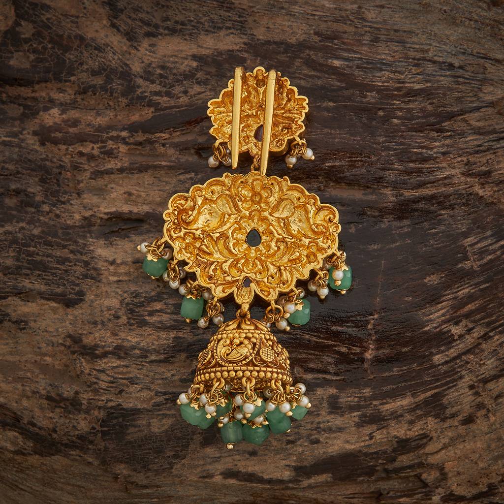 Kushal'S Fashion Jewellery Plated Ethnic Antique Hair Brooch -185159 : 442015
