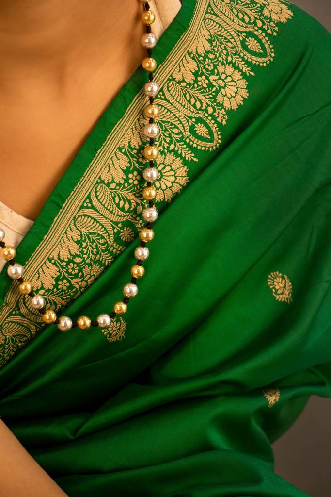 Mizoya Alternate Beads Necklace : SN30074