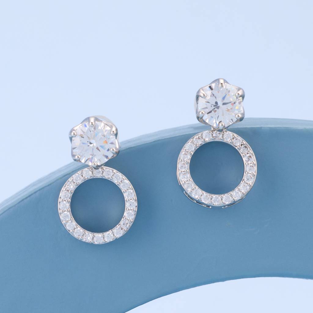 Kushal'S Fashion Jewellery   Plated Party Trendy Zircon Drops-187404 : 446460