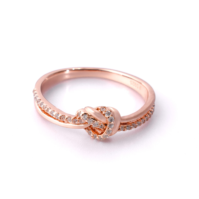 Promise Knot Ring : JEWRIN14_6_RG