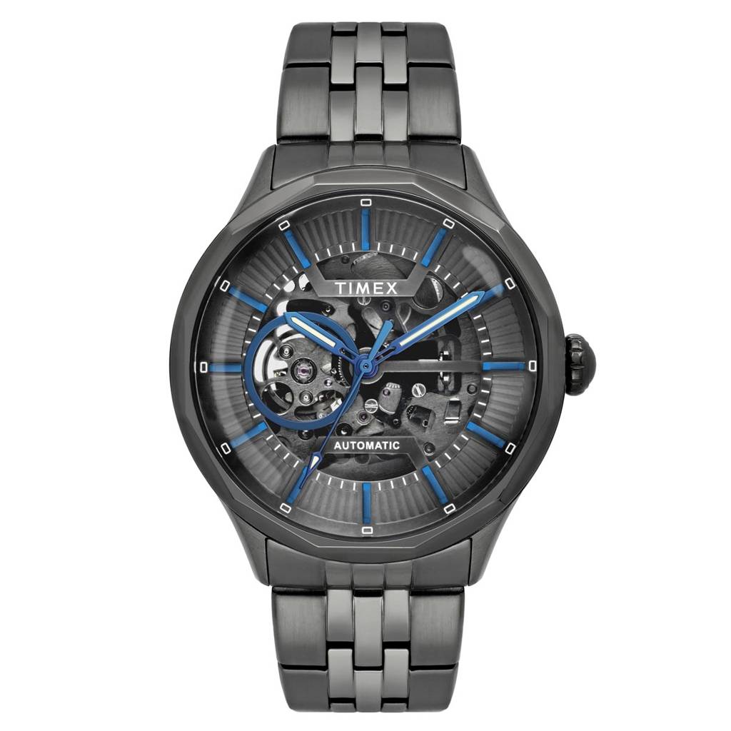 Timex Signio Round Analog Automatic Men Watch - Tweg27600 : TWEG27601