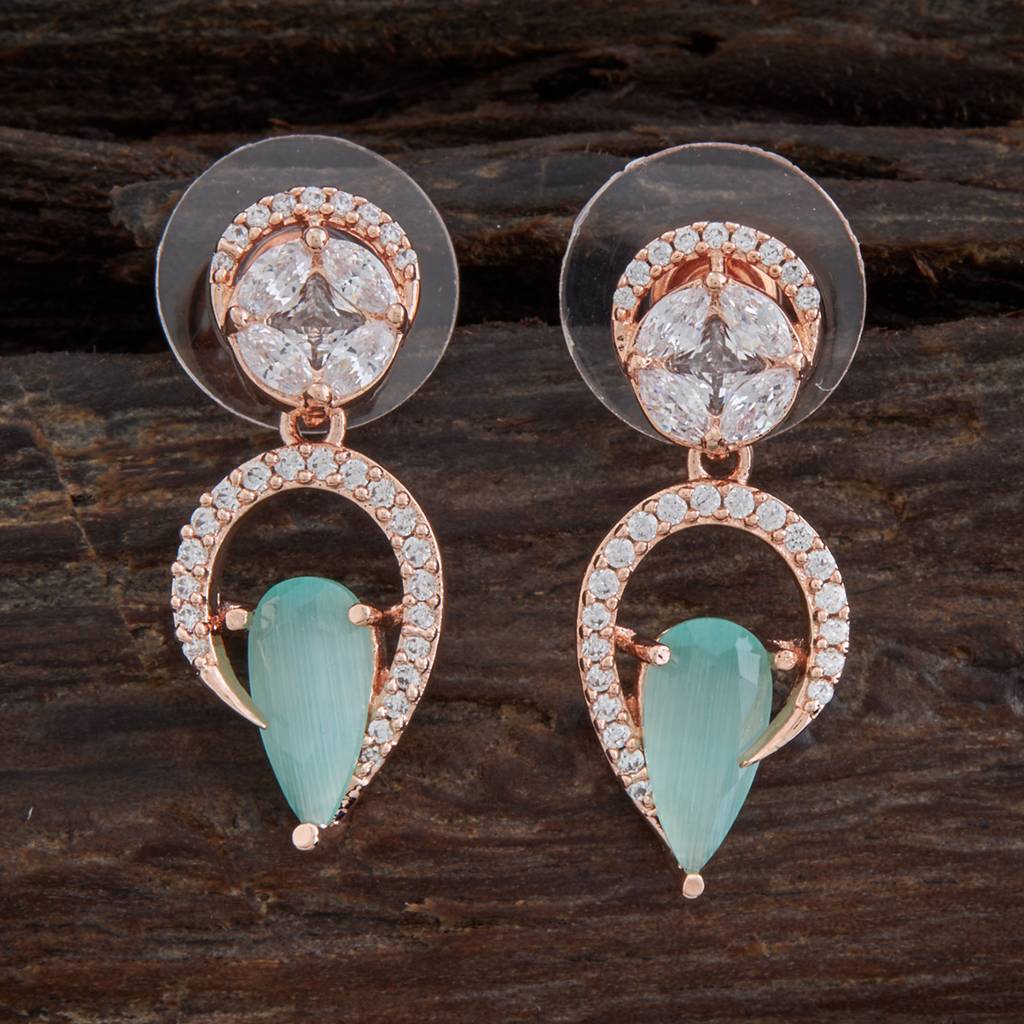 Kushal'S Fashion Jewellery Zircon Earring -138358 : 374448