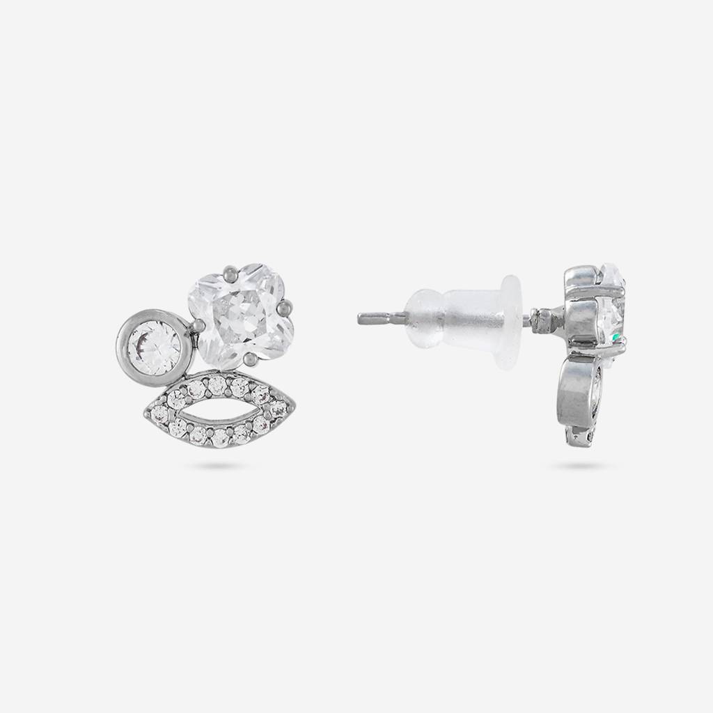 Kushal'S Fashion Jewellery -Plated Party Trendy Zircon Stud Earrings -192760 : 455690