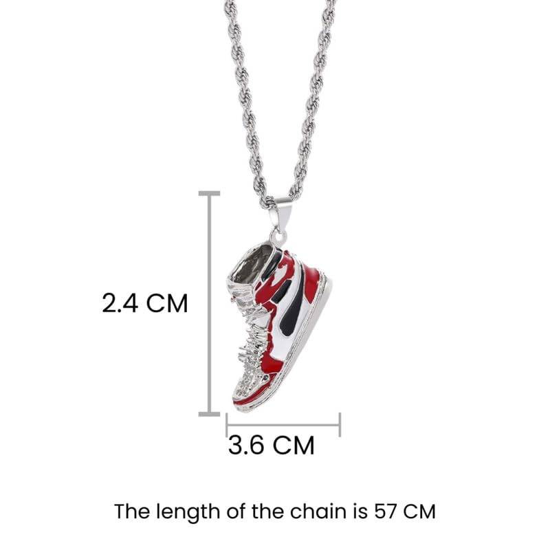 Salty Alpha Jordan Red Chain : MN1S0576
