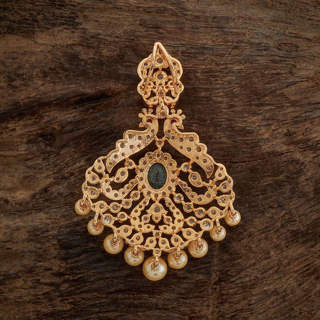 Kushal'S Fashion Jewellery Party Zircon Pendant-173245 : 415874