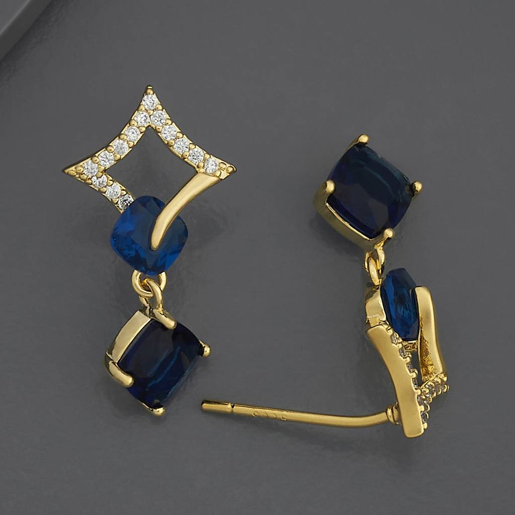 Kushal'S Fashion Jewellery Party Zircon Drop Earrings-185963 : 443501