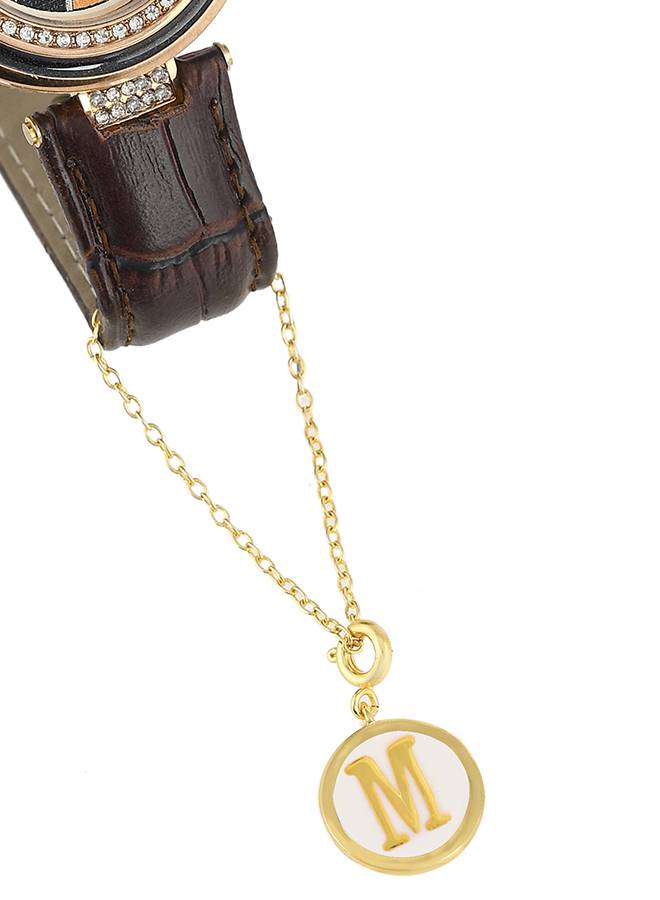 Valentine'S Day Collection Alphabet White Enamel Charm : 8905124491623