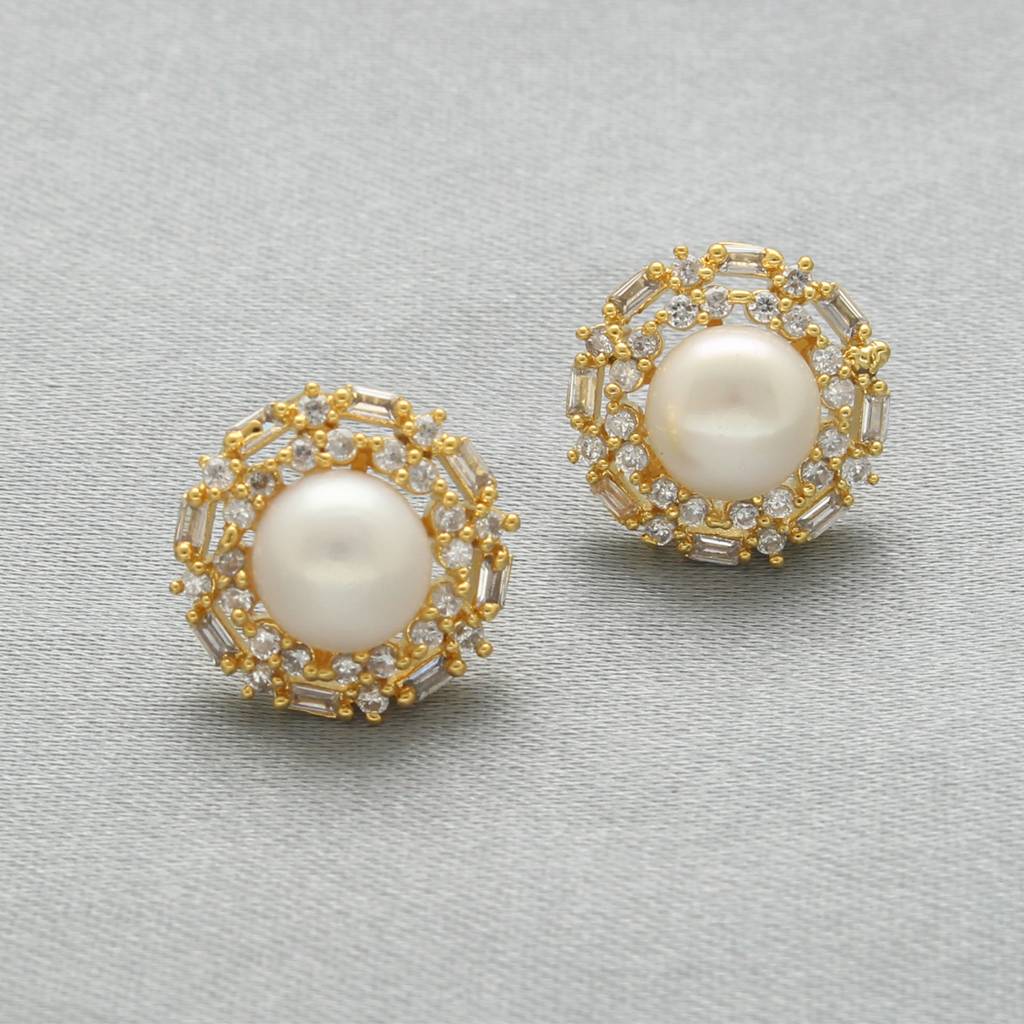 Ziven Pearl Earrings : JPSEP-24-088