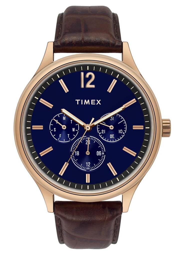 Timex Trendline Round 44Mm Analog Men Watch - Tweg18405 : TWEG18404