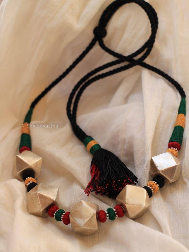 Anvaya Icosahedron Necklace : SN152-1-1-1
