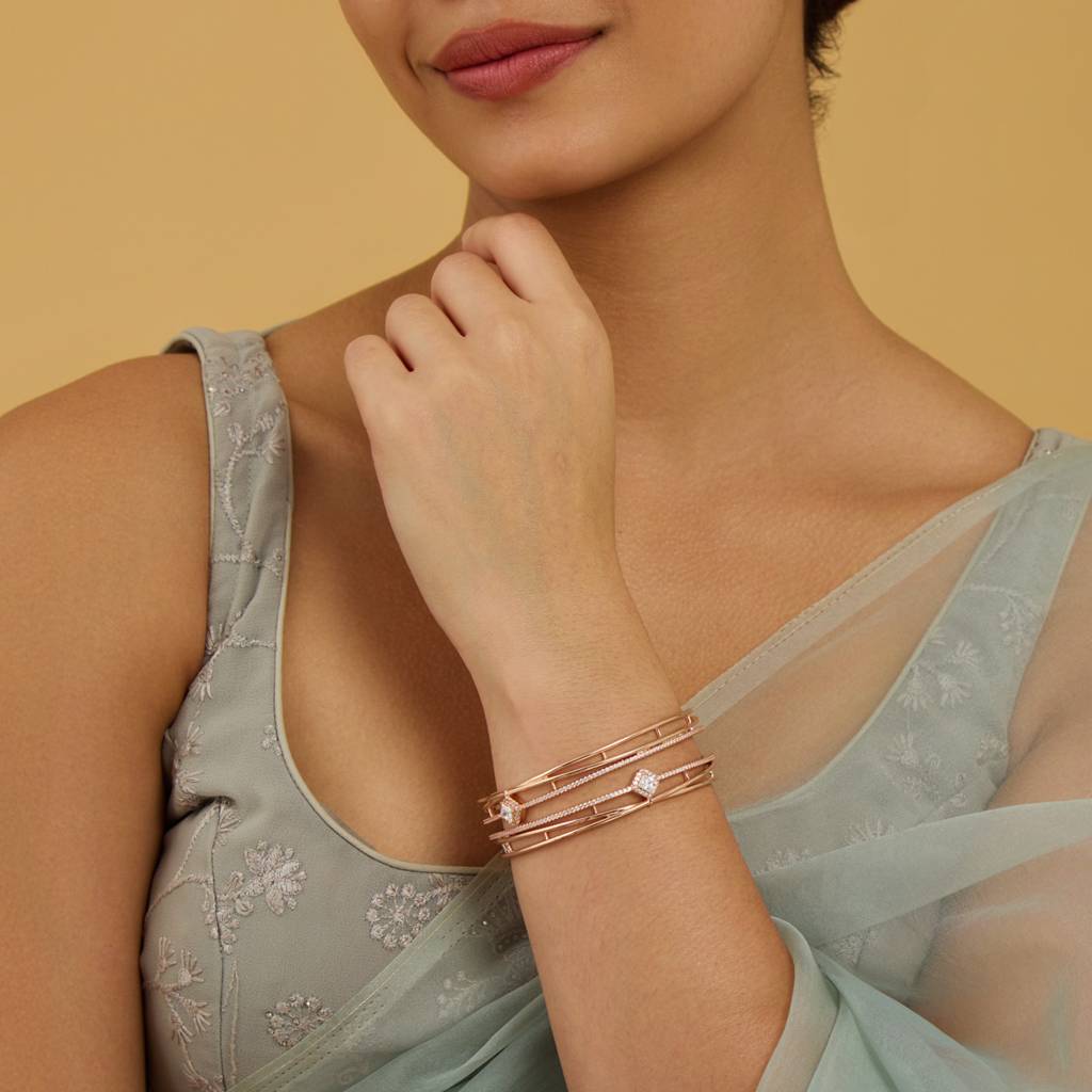 Party Zircon Bangle-177588 : 425761