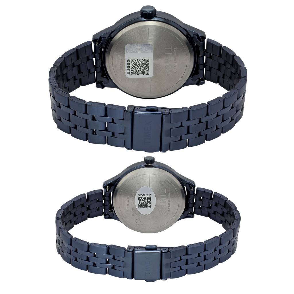 Timex Trendline Round 44Mm Analog Pair Watch - Tw00Pr317 : TW00PR319