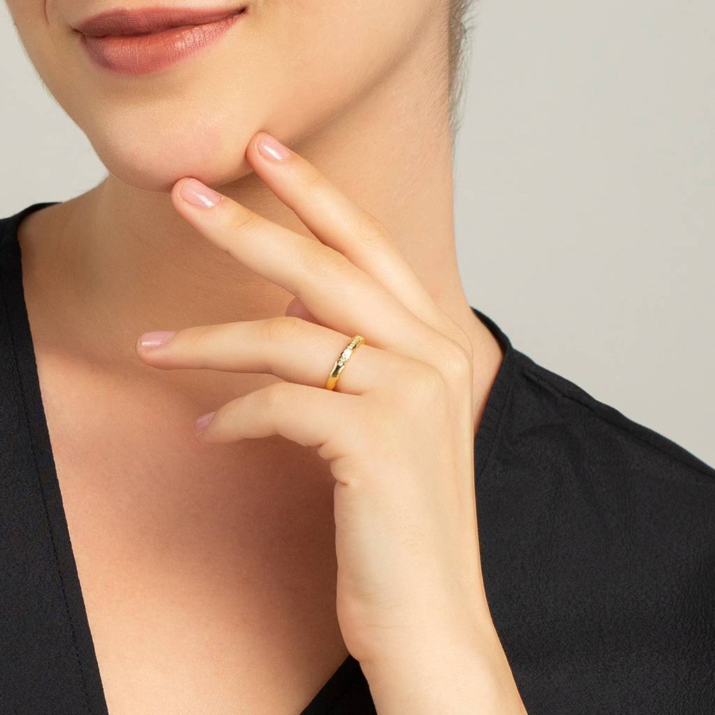 Kushal'S Fashion Jewellery White Gold-Plated Party Copper Trendy Zircon Finger Ring-162574 : 389951