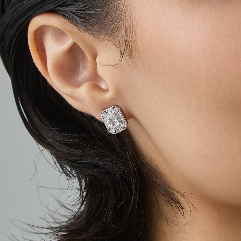 Kushal'S Fashion Jewellery Plated Party Trendy Zircon Studs-187412 : 446484