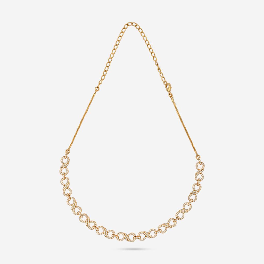 Party Zircon Necklace Set-185646 : 442789
