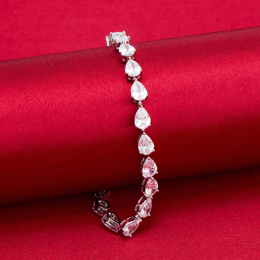 Plated Party Zircon Bracelet  -189337 : 449906