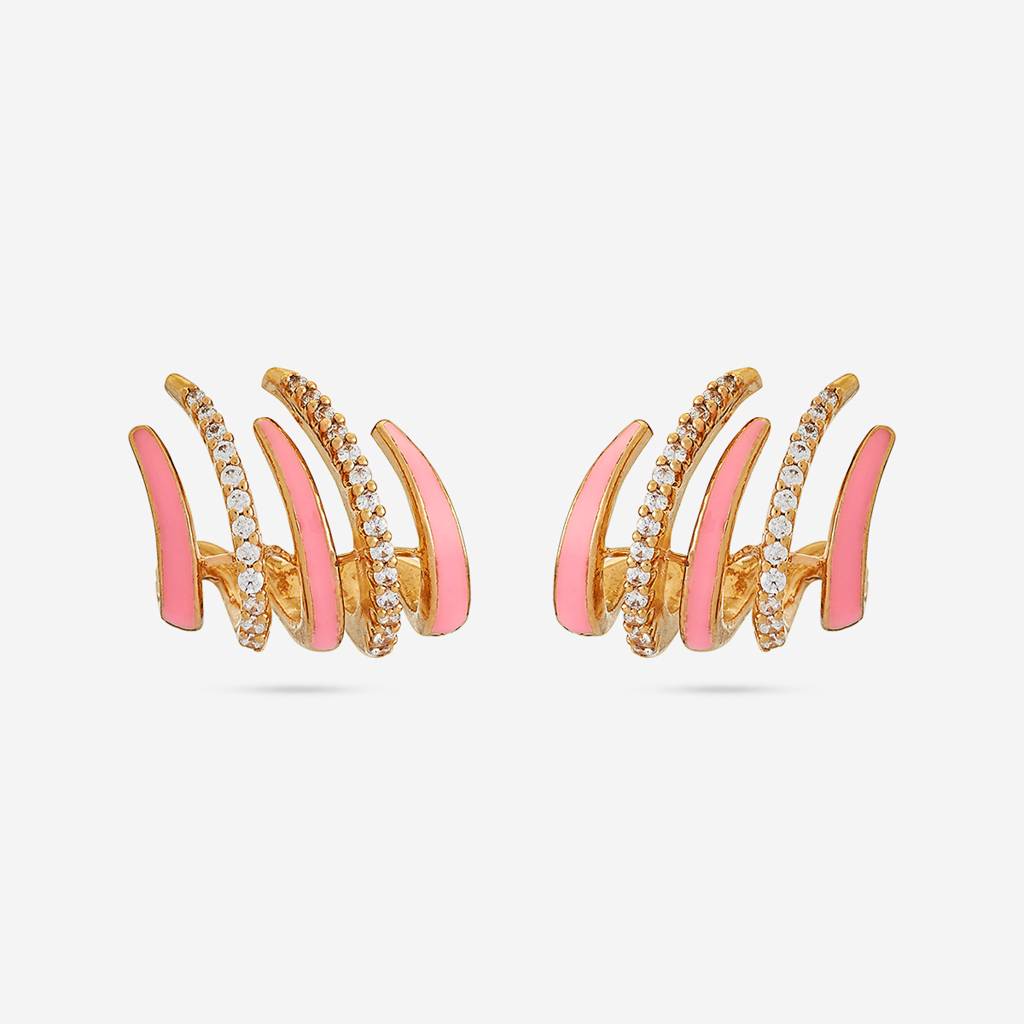 Kushal'S Fashion Jewellery Plated Party Trendy Zircon Studs-184798 : 448945