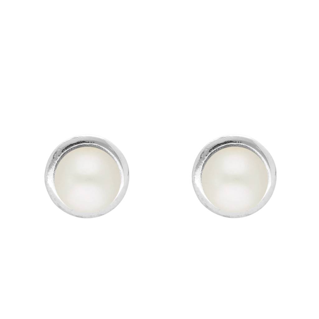 Hema 925 Silver Stud Earrings : JPMAY-22-113