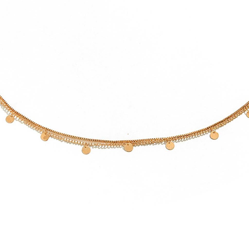 Gold Plated 2 Layer Belly Chain Kamarbandh Waist Chain Belt Body Chain Summer Beach Jewellery For Women & Girls : PX8BCH010G