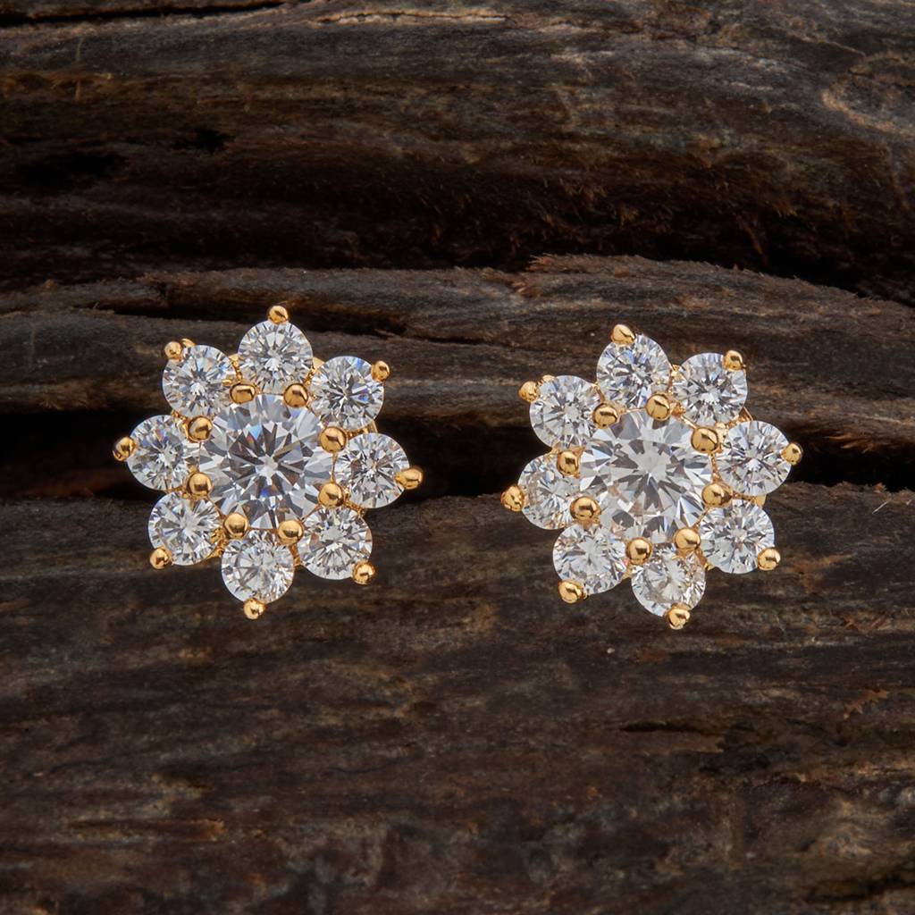 Kushal'S Fashion Jewellery Plated Party Zircon Studs-155234 : 377291